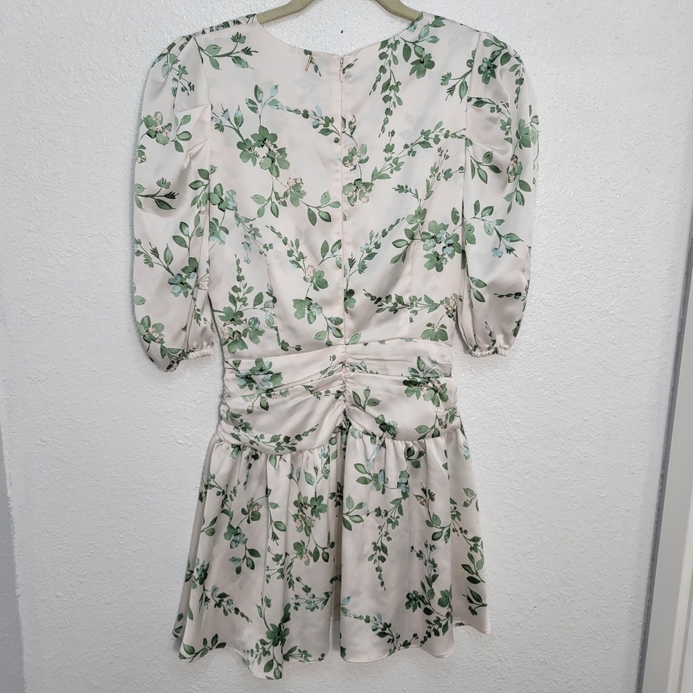 Misa Los Angeles Narcissa Dress in White Sage Botanica Size XS NWT Floral - Picture 5 of 8